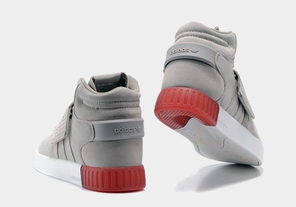 Фото Adidas Tubular Invader Strap серые - 2