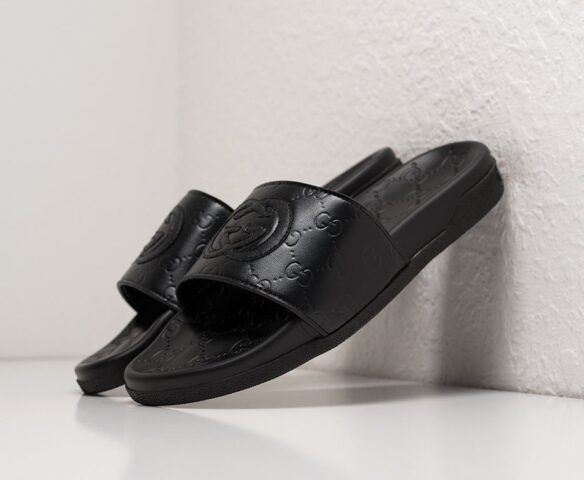 Сланцы Gucci black m Сланцы Gucci black m