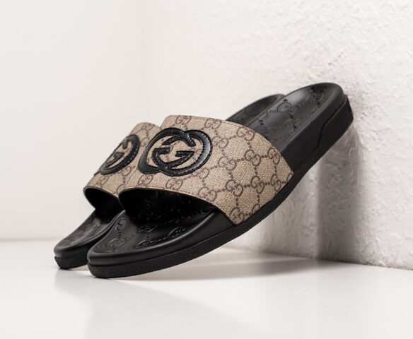Сланцы Gucci m beige Сланцы Gucci m beige