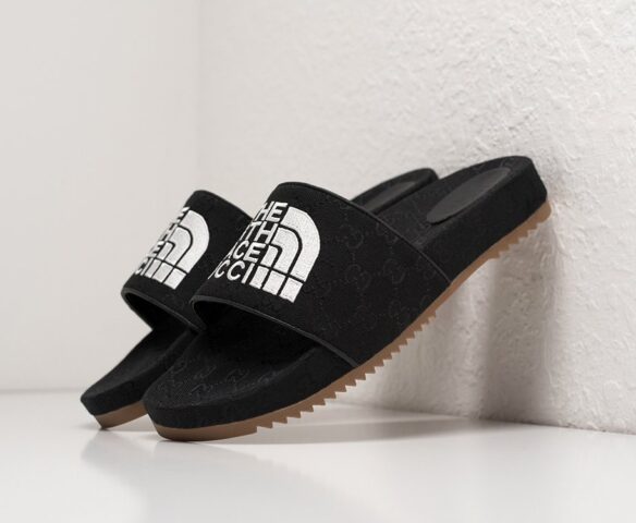 Сланцы Gucci x The North Face black Сланцы Gucci x The North Face black